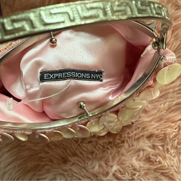Expressions NYC Pink Sequin Women's Bag - Picture 10 of 10